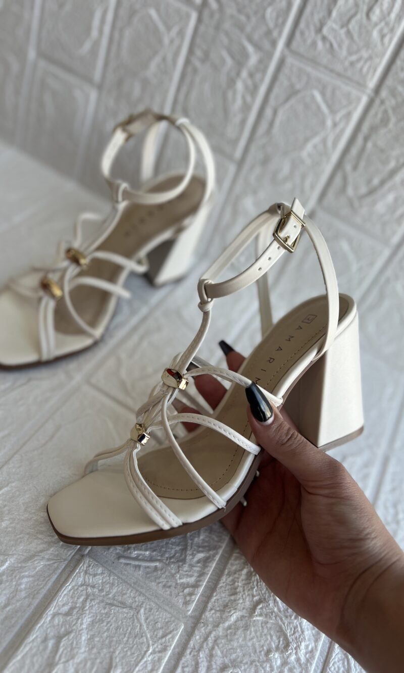 sandalia napa bless plus off white ramarim 25 41204