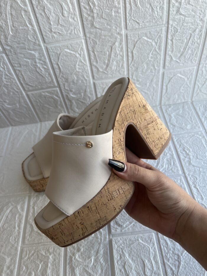 tamanco linha cafa bege claro ramarim 25 35201 tamanco linha cafa bege claro ramarim 25 35201