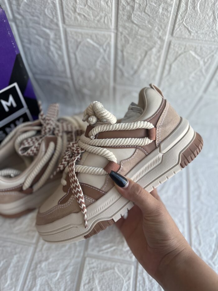 tenis creme marrom ramarim 25 94204 tenis creme marrom ramarim 25 94204