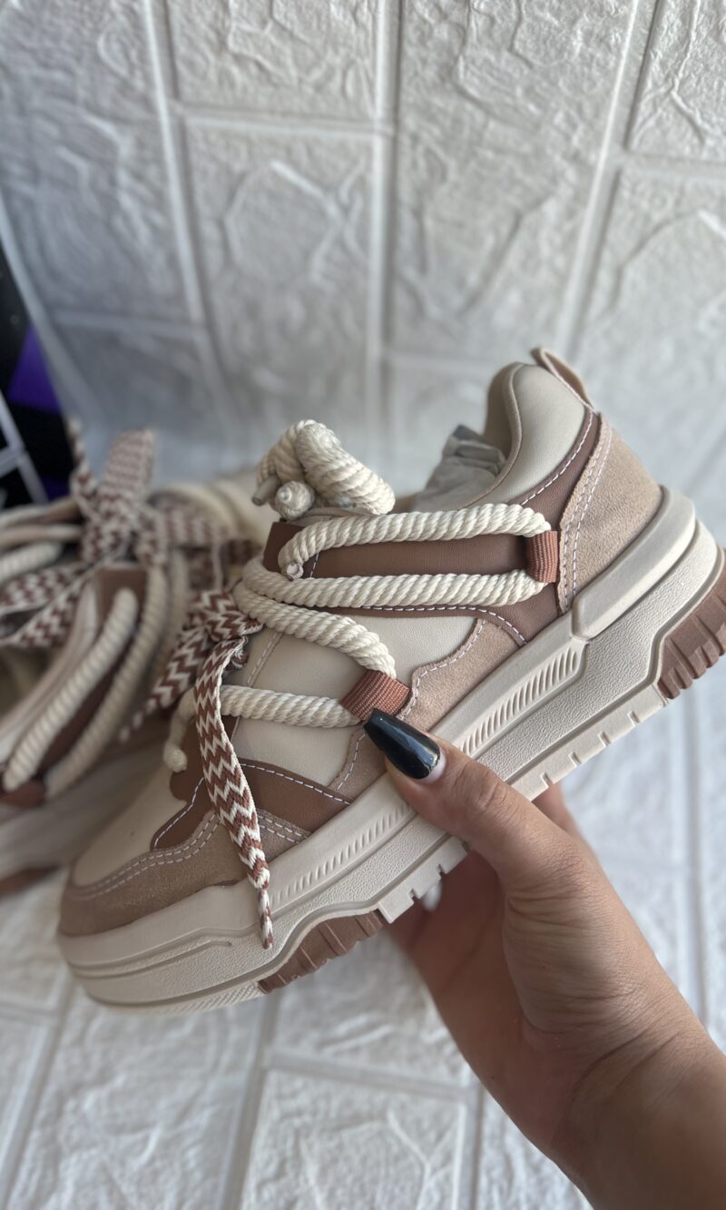 tenis creme marrom ramarim 25 94204 tenis creme marrom ramarim 25 94204