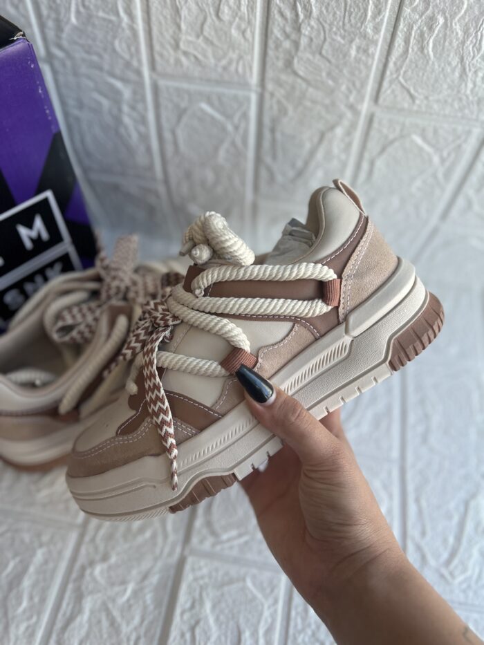 tenis creme marrom ramarim 25 94204 tenis creme marrom ramarim 25 94204