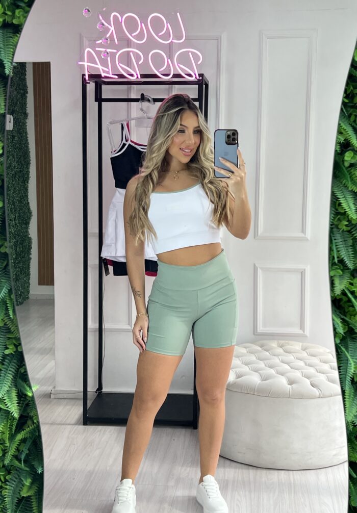 conjunto fitness mirela luxxo verde branco conjunto fitness mirela luxxo verde branco