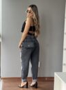 calca mom jeans new black 23 graus