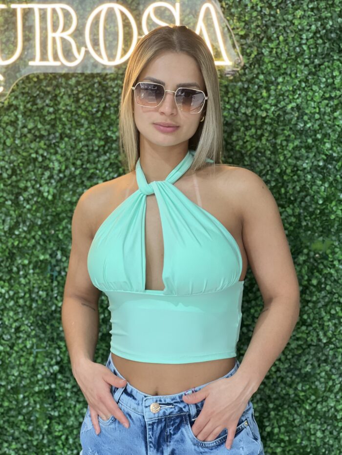 cropped bianca verde cropped bianca verde