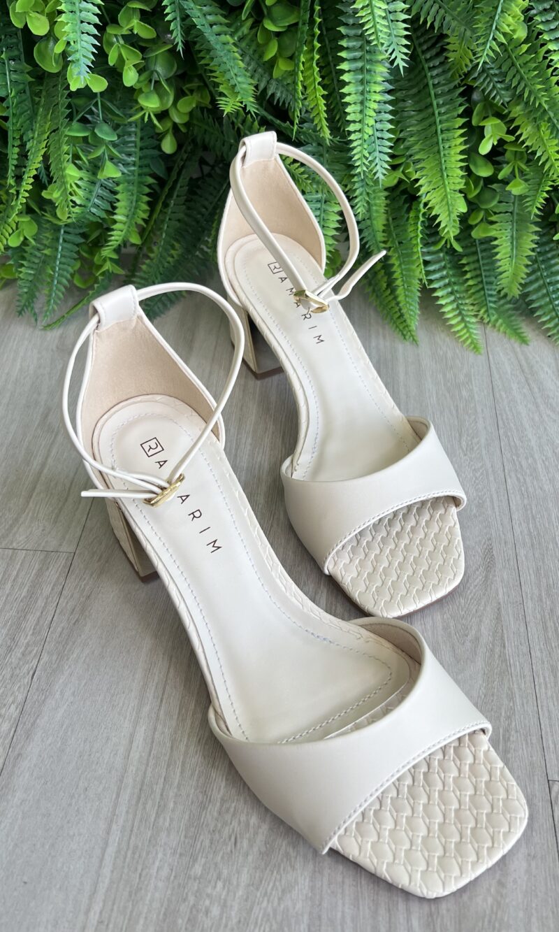 sandÁlia diamond creme ramarim 25 39202