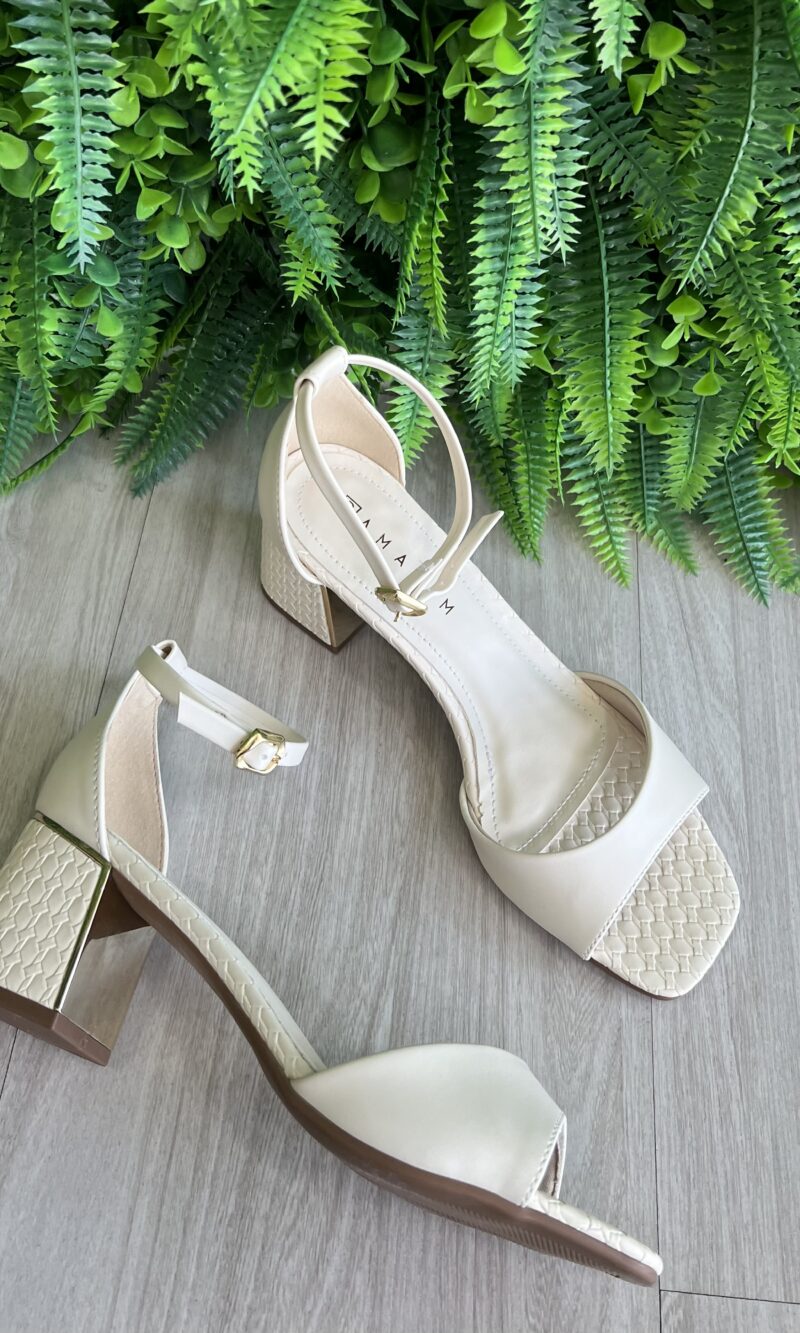 sandÁlia diamond creme ramarim 25 39202