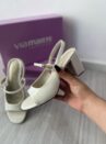 sandalia verniz croco off white via marte 265 005 02