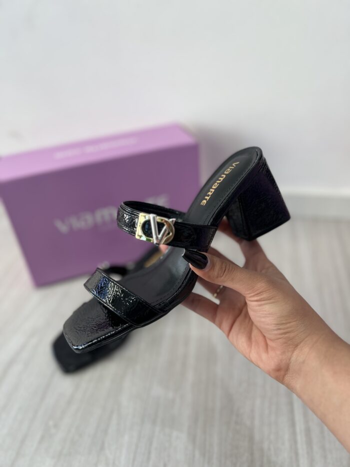 tamanco verniz glossy via marte 264 001 01 tamanco verniz glossy via marte 264 001 01