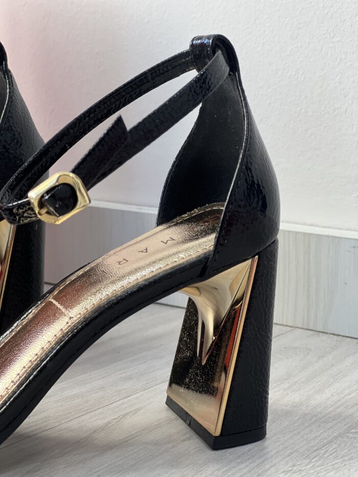 sandalia verniz glam preto ramarim 25 22203 sandalia verniz glam preto ramarim 25 22203