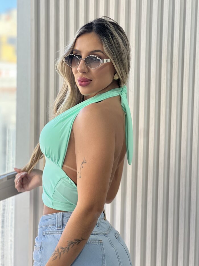 cropped bianca verde cropped bianca verde