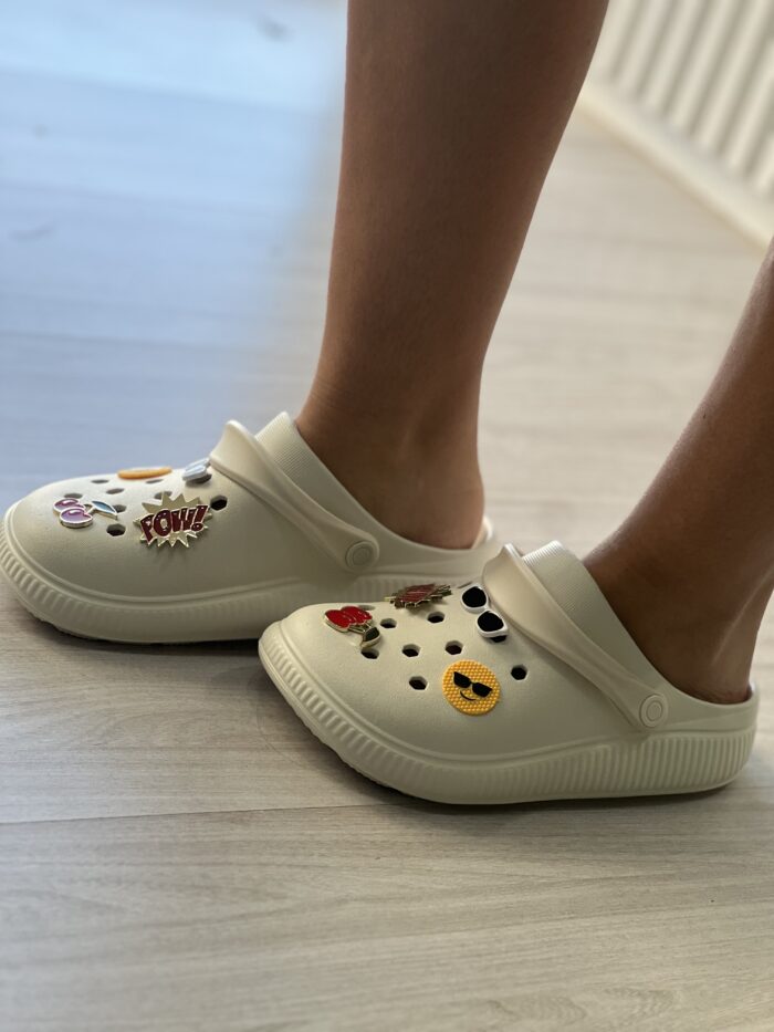 crocs babuche off white moleca 5832 101 crocs babuche off white moleca 5832 101