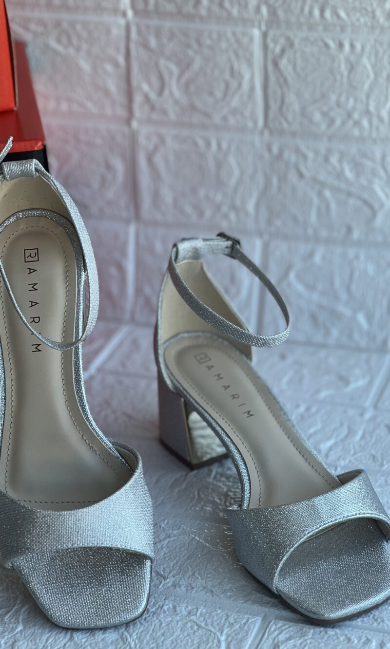 sandalia diamond prata ramarim 25 39202