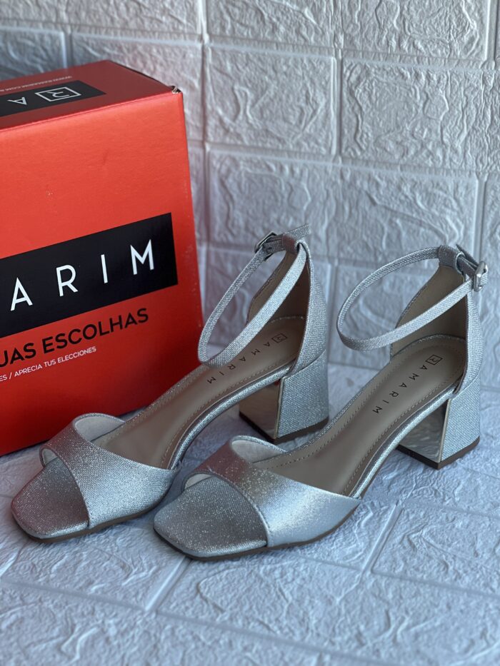 sandalia diamond prata ramarim 25 39202 sandalia diamond prata ramarim 25 39202