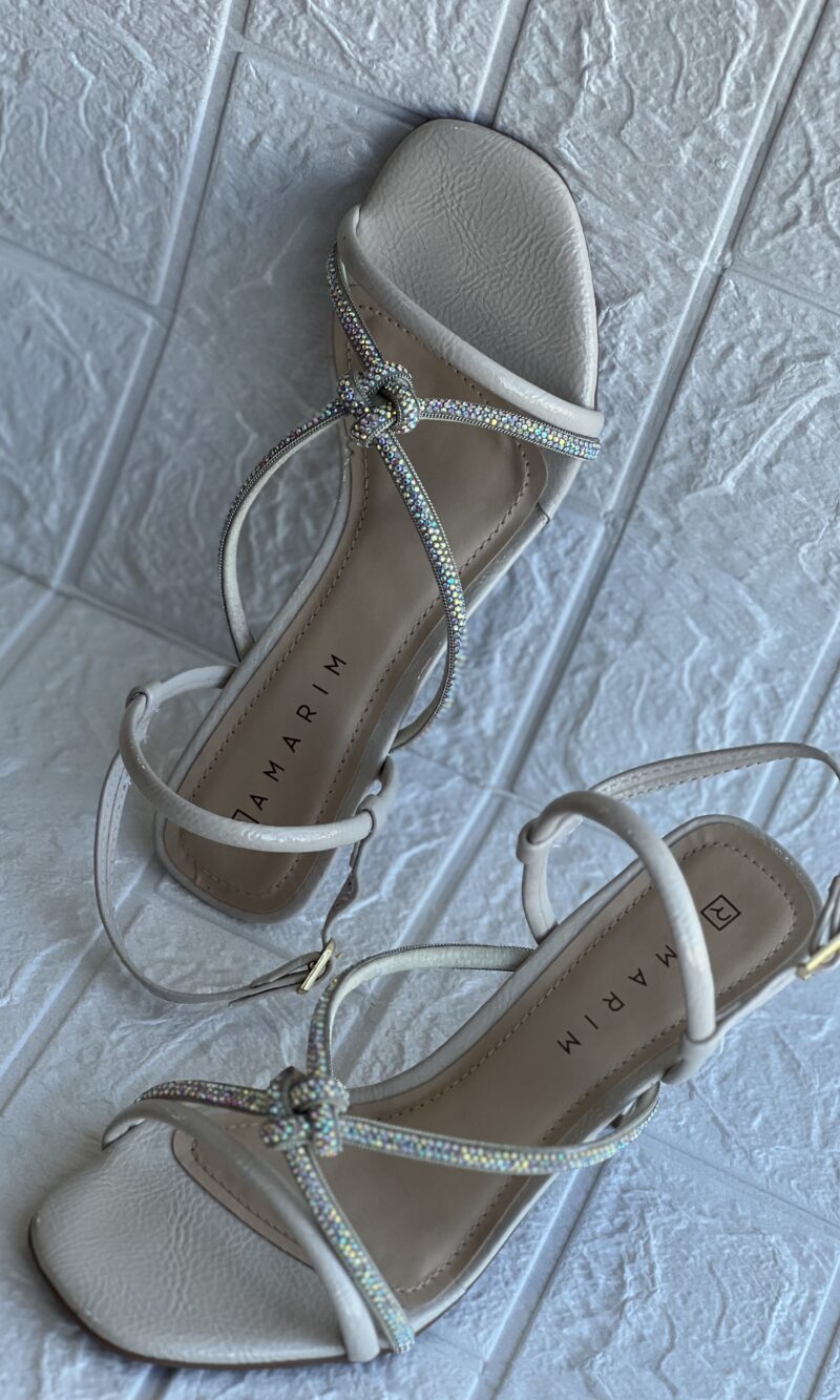 sandalia verniz creme ramarim 2526202 sandalia verniz creme ramarim 2526202