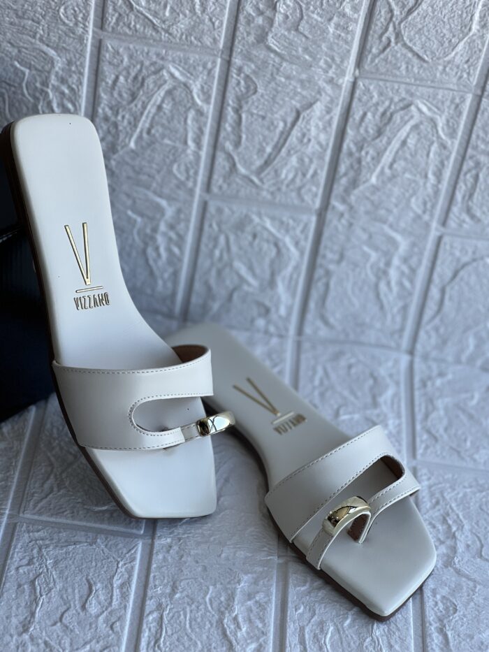 rasteira dedinho off white vizzano 6553 102 rasteira dedinho off white vizzano 6553 102