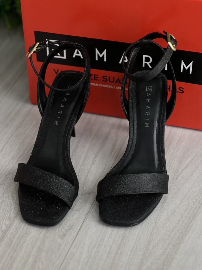 sandalia salto fino preto ramarim 2526201 sandalia salto fino preto ramarim 2526201