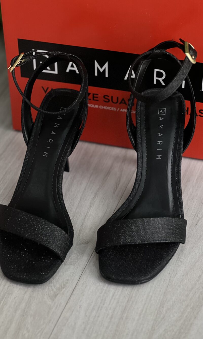 sandalia salto fino preto ramarim 2526201 sandalia salto fino preto ramarim 2526201