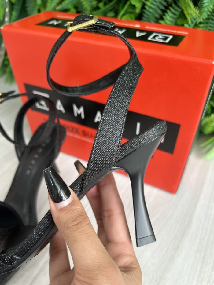 sandalia salto fino preto ramarim 2526201 sandalia salto fino preto ramarim 2526201