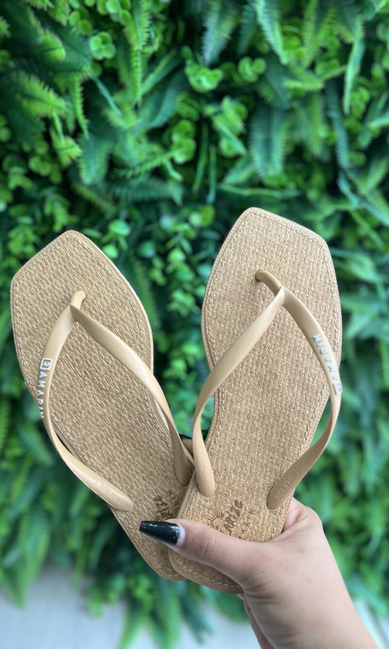 chinelo palha natural solarize ramarim 251245 chinelo palha natural solarize ramarim 251245