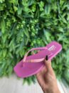 chinelo rosa tira glitter solarize ramarim 251244