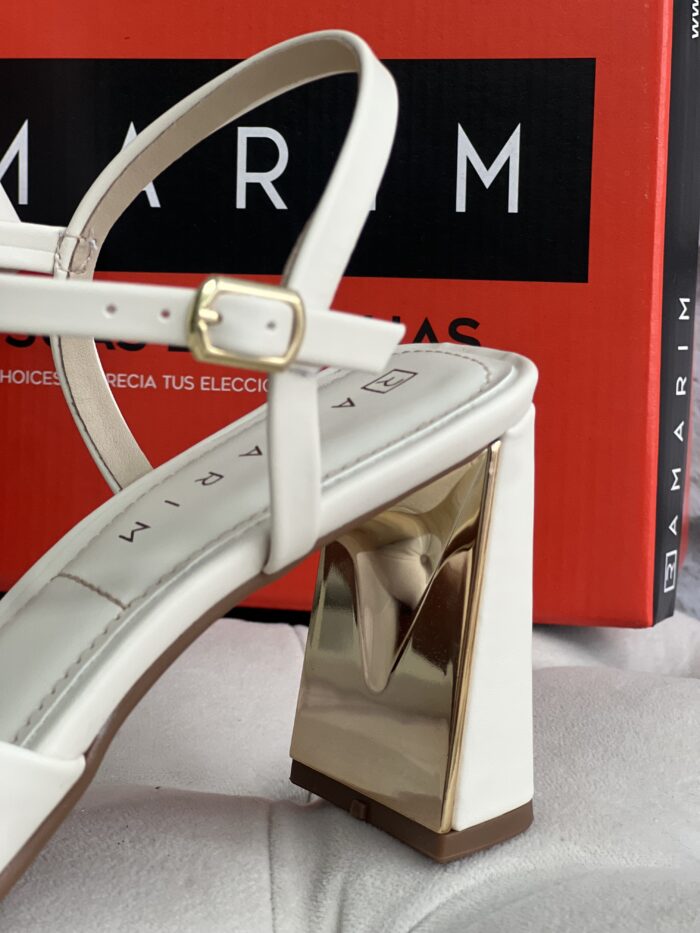 sandalia scarlet ouro off white ramarim 25 22205 sandalia scarlet ouro off white ramarim 25 22205