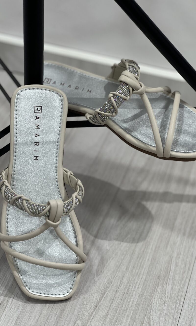 rasteira glisten bege ramarim 2523201 rasteira glisten bege ramarim 2523201