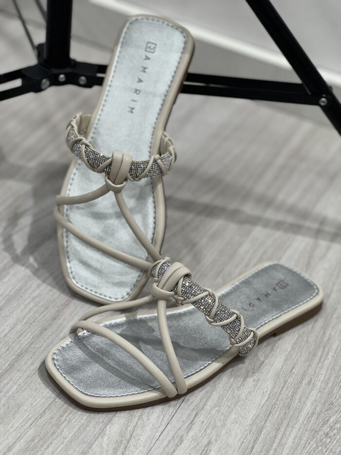 rasteira glisten bege ramarim 2523201 rasteira glisten bege ramarim 2523201