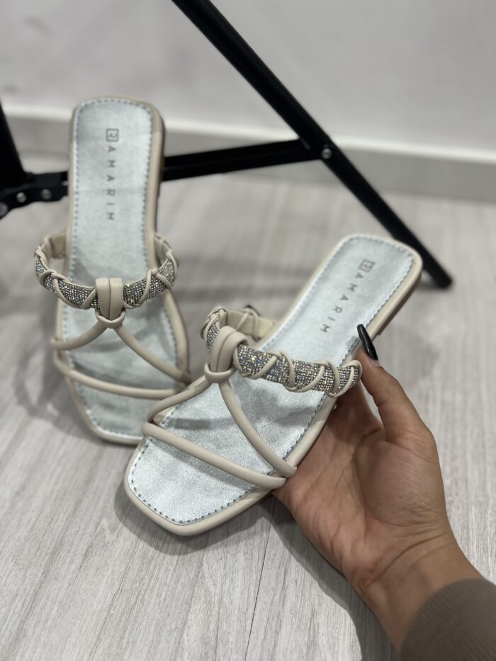 rasteira glisten bege ramarim 2523201 rasteira glisten bege ramarim 2523201