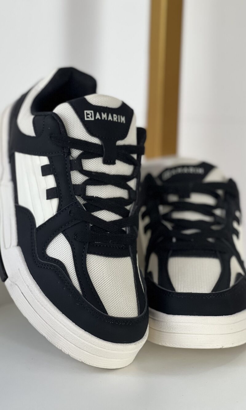 tenis amsterdan preto off white ramarim 25 89236