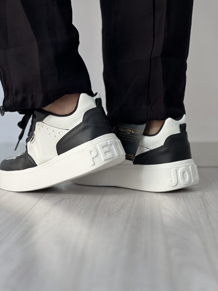 tÊnis preto branco petite jolie pj7537 tÊnis preto branco petite jolie pj7537