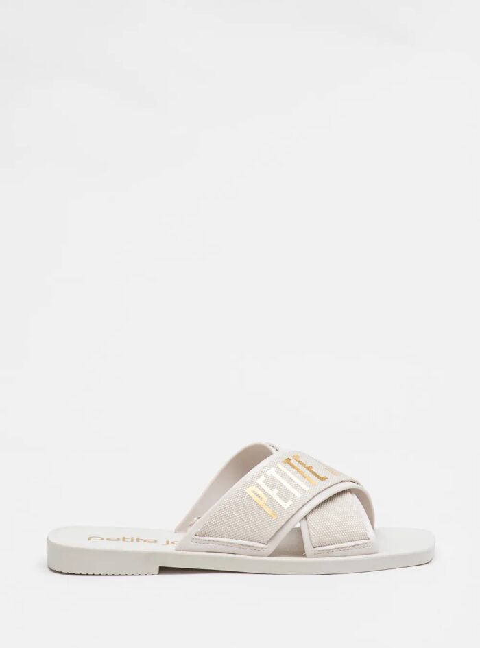 rasteira gold off white petite jolie pj7611 rasteira gold off white petite jolie pj7611