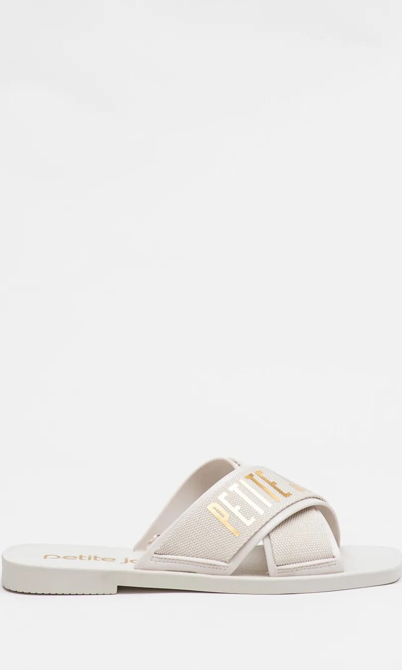 rasteira gold off white petite jolie pj7611 rasteira gold off white petite jolie pj7611