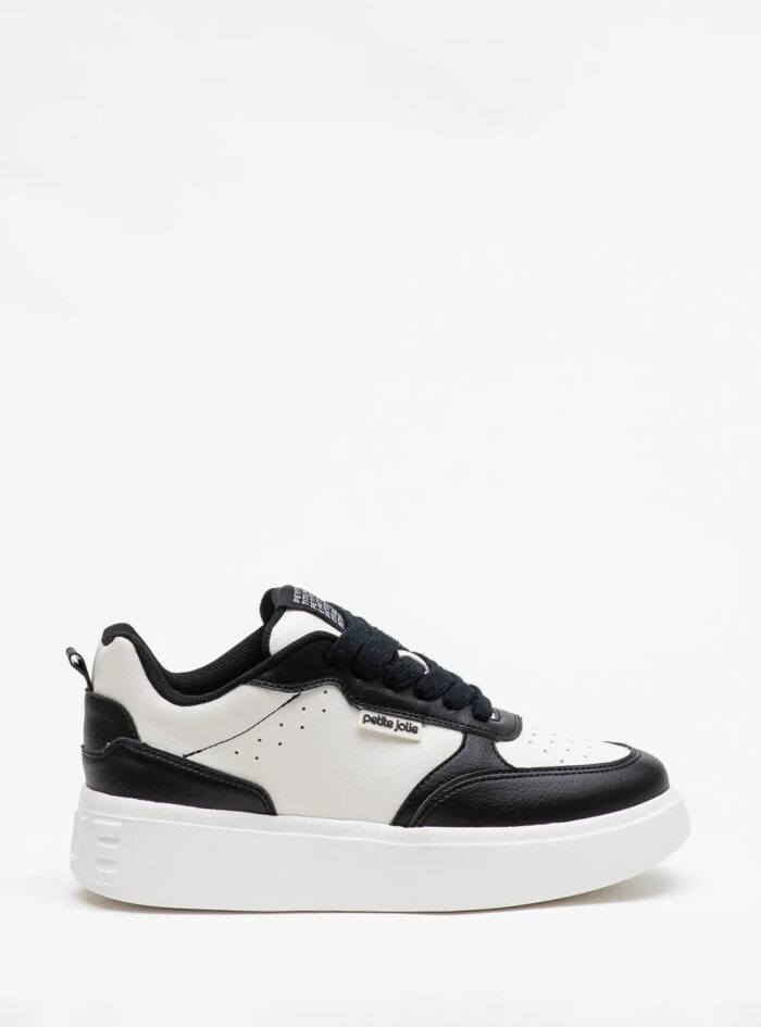 tenis preto branco petite jolie pj7537 tenis preto branco petite jolie pj7537