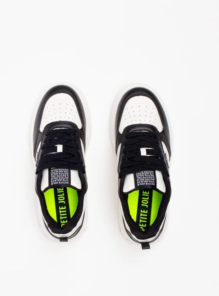 tenis preto branco petite jolie pj7537 tenis preto branco petite jolie pj7537