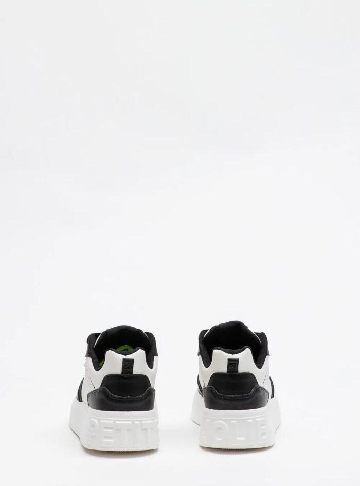 tenis preto branco petite jolie pj7537 tenis preto branco petite jolie pj7537