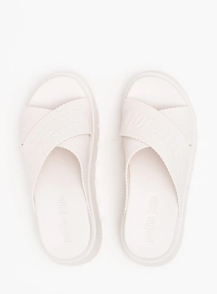 tamanco chinelo tratorado off white petite jolie pj7588 tamanco chinelo tratorado off white petite jolie pj7588