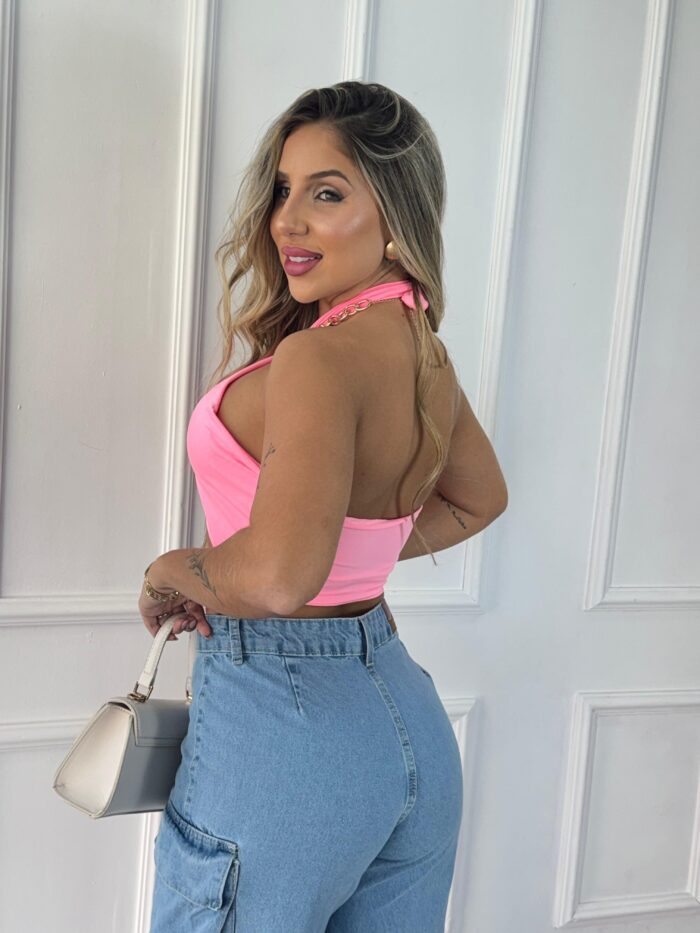 calca jeans wide leg cargo pietra 23 graus calca jeans wide leg cargo pietra 23 graus