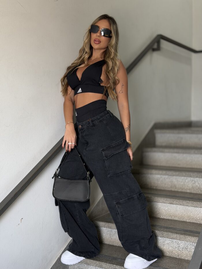 conjunto top ad preto conjunto top ad preto