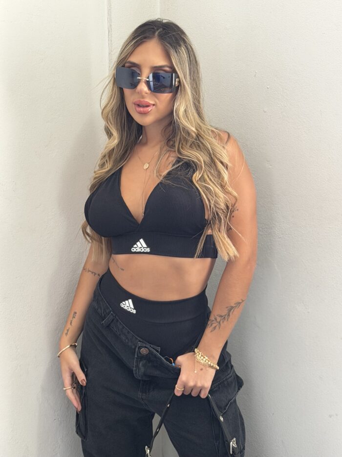 conjunto top ad preto conjunto top ad preto