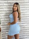 black vestido lauren azul bb