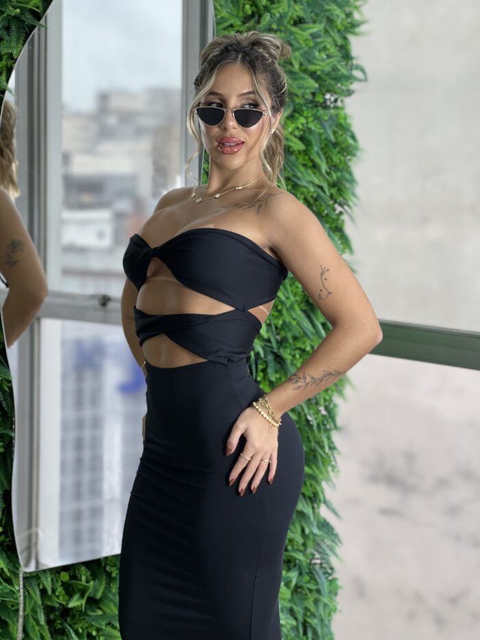 vestido longo renatinha preto vestido longo renatinha preto