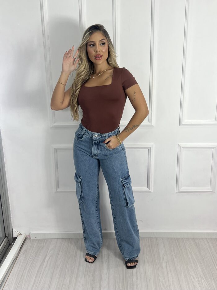 body poliamida pamela marrom body poliamida pamela marrom