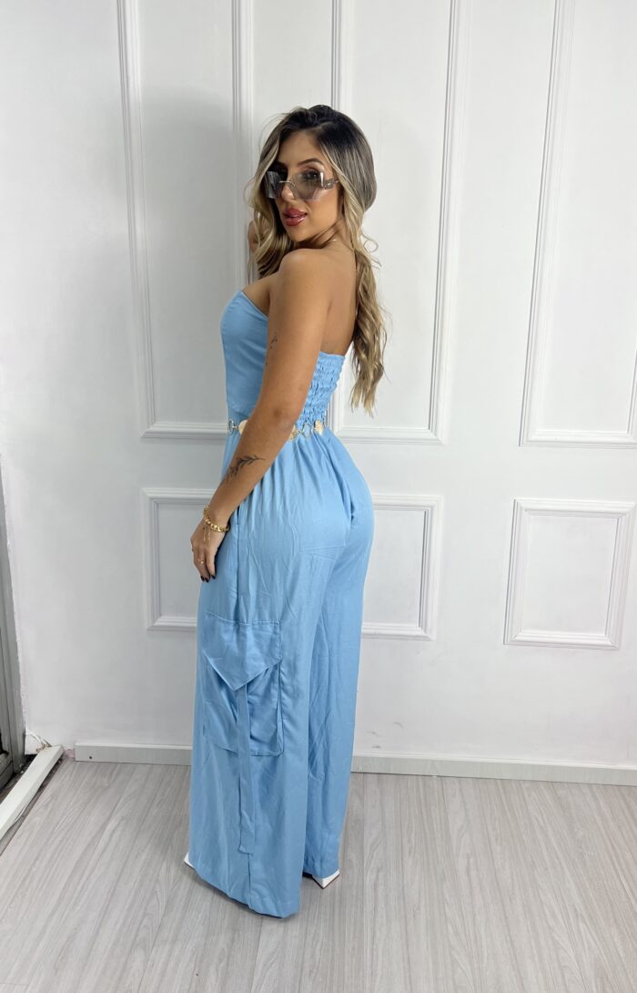 macacao longo daiana azul macacao longo daiana azul