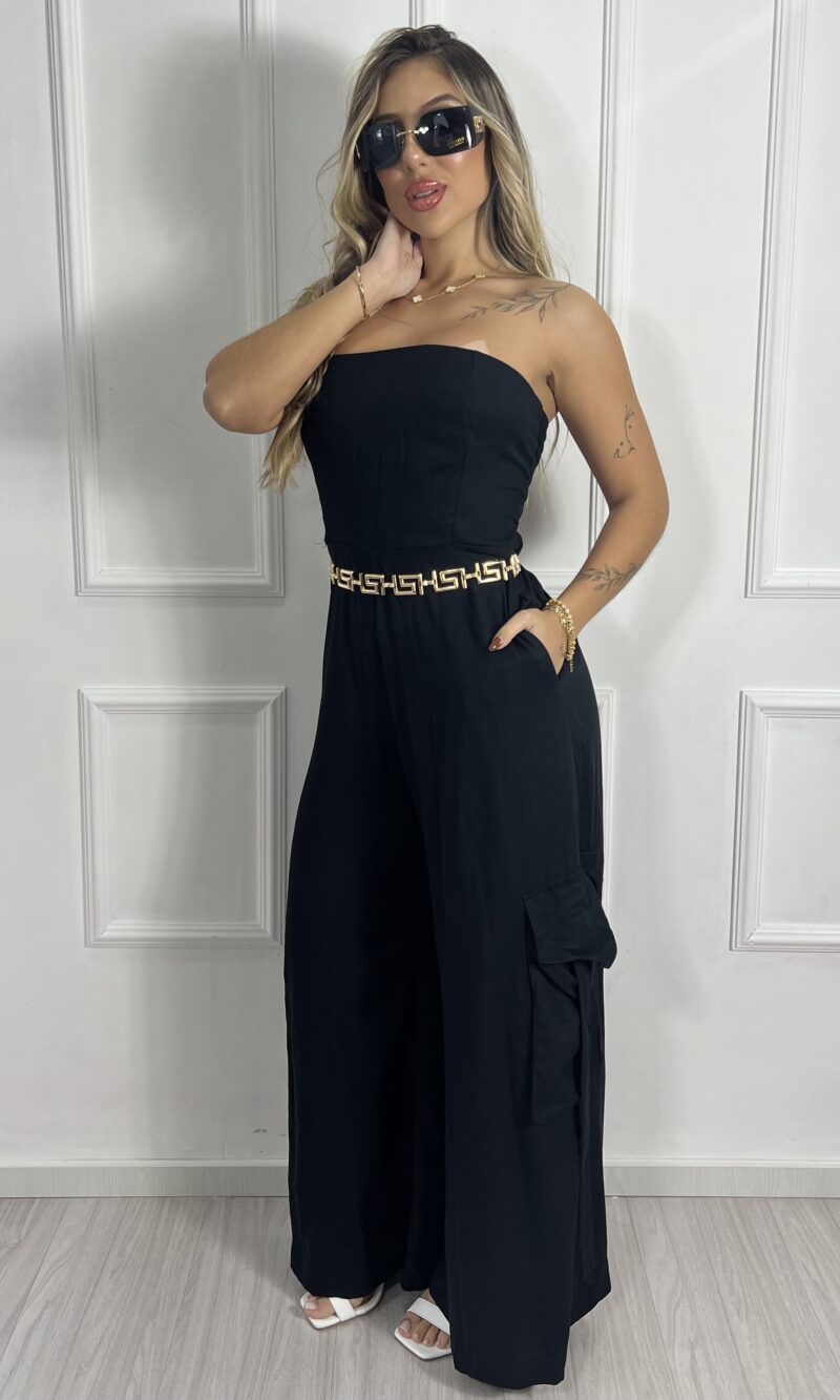 macacao longo daiana preto