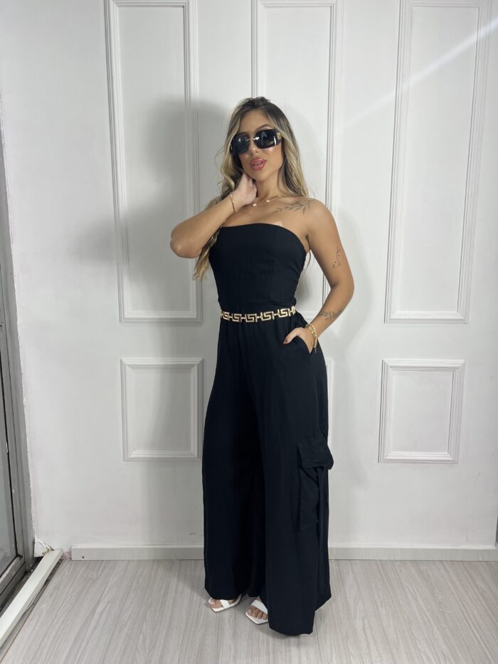 macacao longo daiana preto macacao longo daiana preto