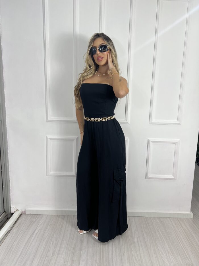 macacao longo daiana preto macacao longo daiana preto