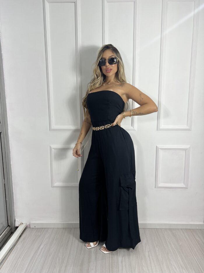 macacao longo daiana preto macacao longo daiana preto