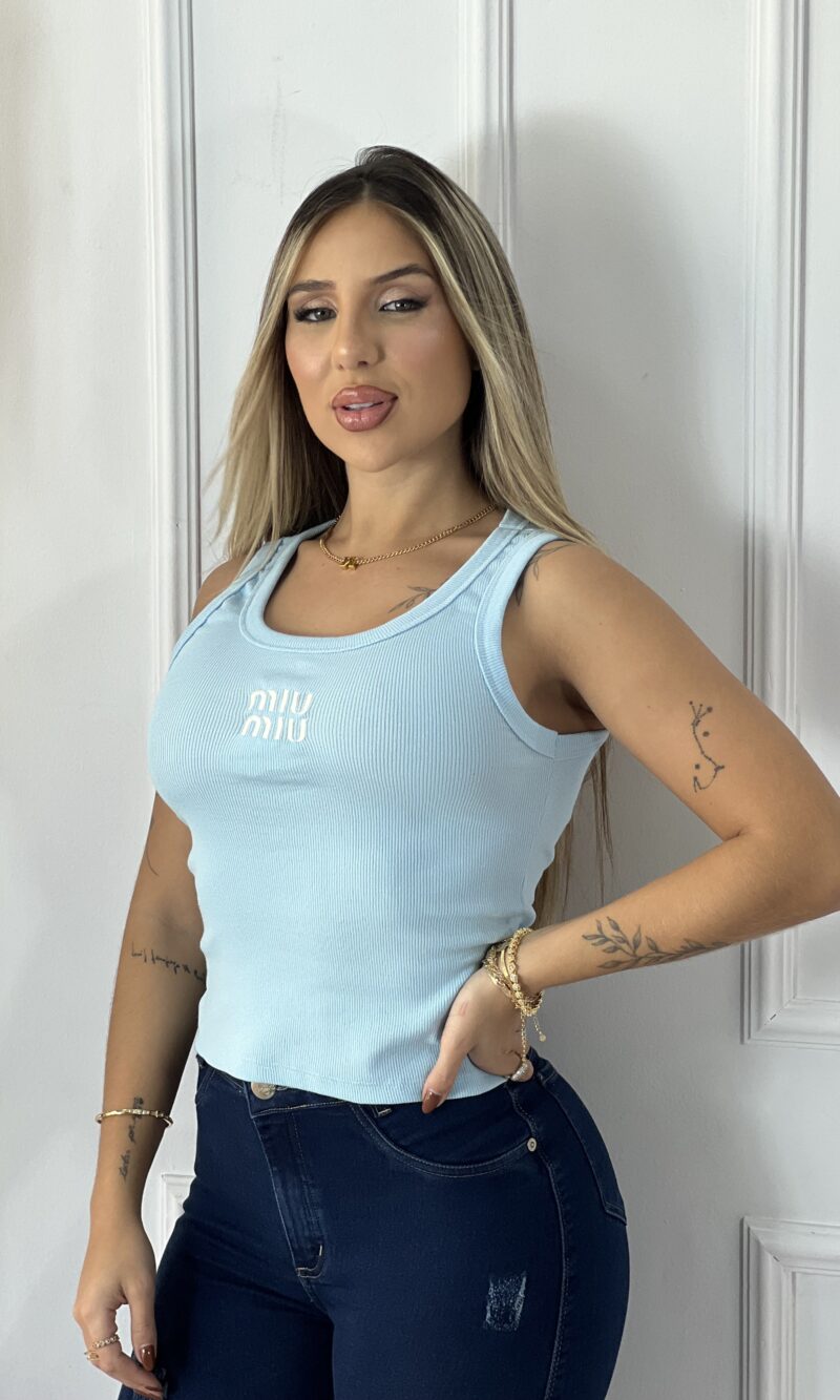 regata miu miu azul bb