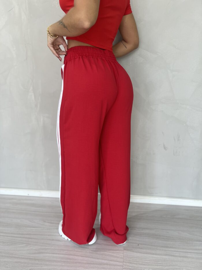 black calca duda listras vermelho black calca duda listras vermelho