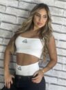 conjunto hot pants ad off white